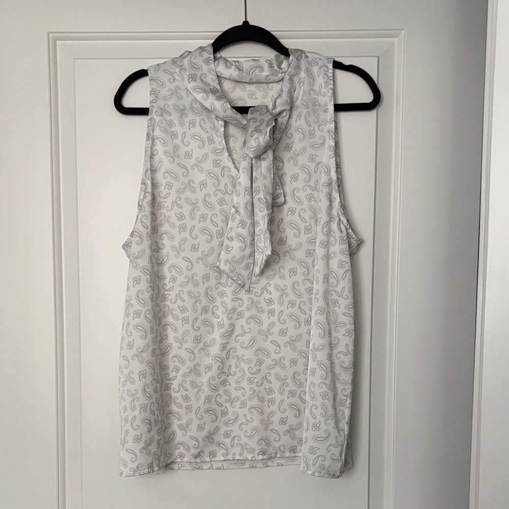 Ann Taylor Paisley Blouse